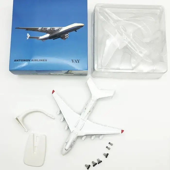 20 cm Ukraine Antonov AN225 Mriya modèle en métal avion 1:400 échelle avion Aviation avion Miniature
