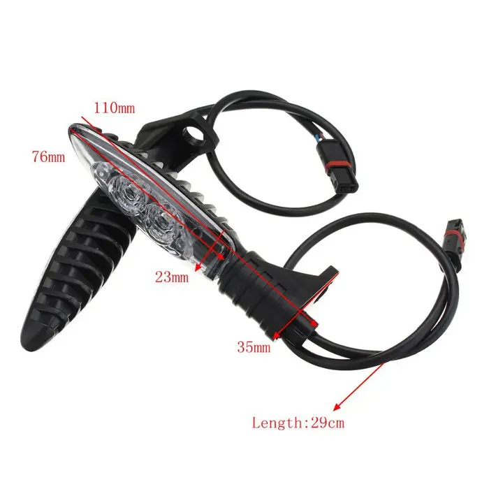 Clignotant LED avant ou arrière pour moto BMW HP4 S1000R S1000RR S1000XR R1200GS R1200R R1200RS