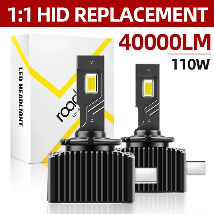 Radsun D1S phare LED 110W D2S D4S D5S D3S LED Canbus ampoule automatique 1:1 xénon voiture lumière D