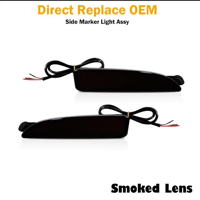 IJDM pour 04-08 Mazda 3 berline/brin feu de position latéral arrière et pour Mazda 5 6 LED feux réfl