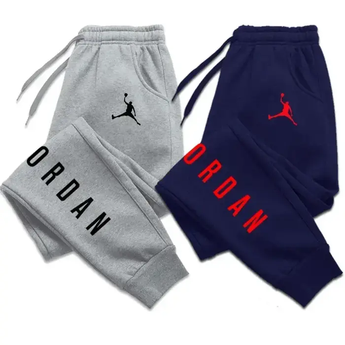 Pantalons de sport imprimés, nouveau style, adaptés aux hommes et aux femmes, pantalons de course lu