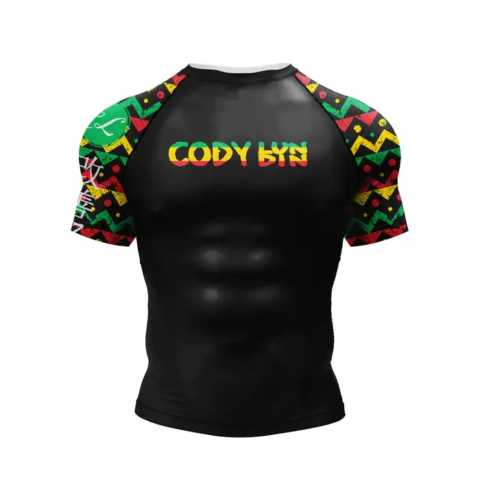 2023 Nouveau No gi Bjj Chemises jiu jitsu kickboxing Entraînement Rashguard Polyester Spandex Compre