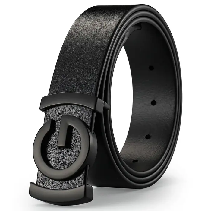 Haute qualité 34mm travail affaires sangle hommes hommes ceintures boucle en métal marque ceinture e