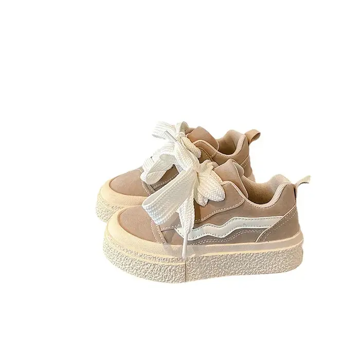 Baskets basses décontractées pour enfants semelles souples style coréen unisexe printemps confort liberté de mouvement matériaux hypoallergéniques durable