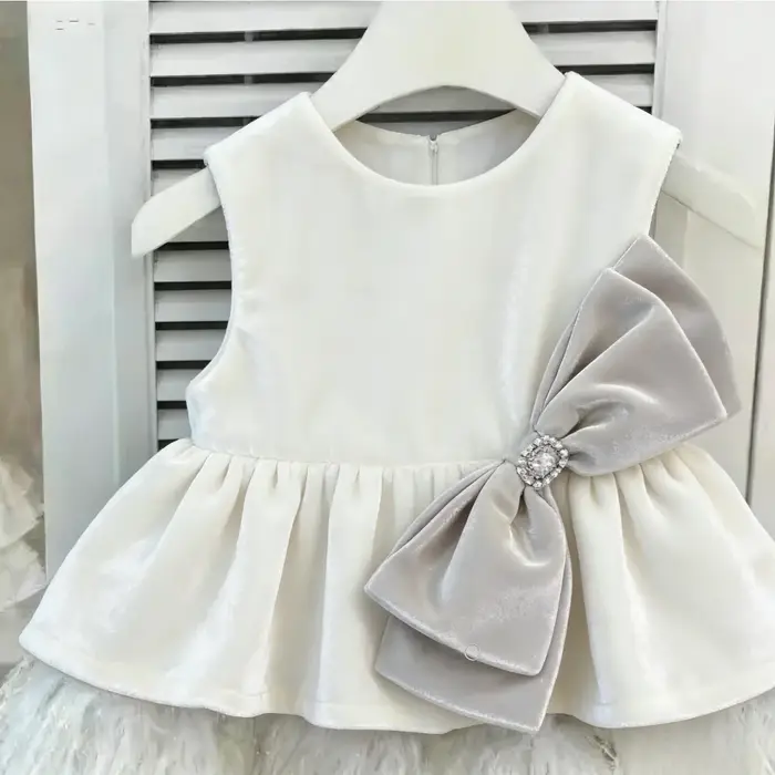 Robe de soirée formelle pour filles, costume de princesse pour enfants, idéale pour récital de piano