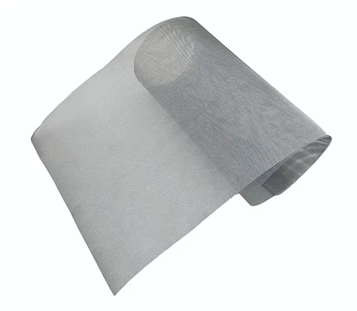Maille métallique tissée en acier inoxydable 304, trou de 30 mailles de 0.07mm, adaptée aux cages de