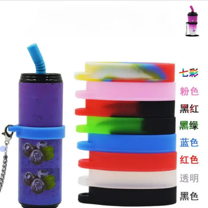 Anneau en silicone avec trou pour boîte mécanique, bande de lanière, UL, porte-clés conflicloop, déc