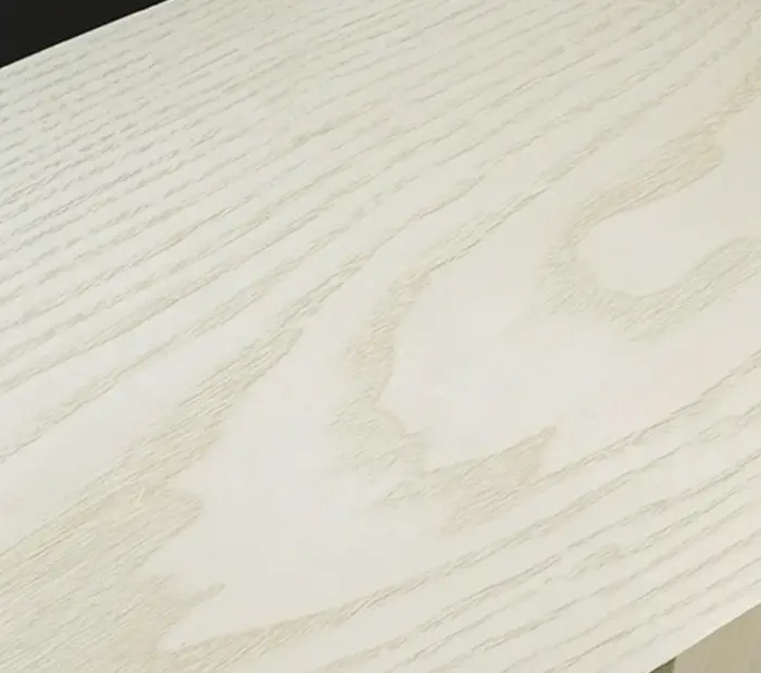 Feuilles de placage de bois blanc naturel, L:2.8 mètres, Largeur: 210mm T:0.3mm, Décoration de porte