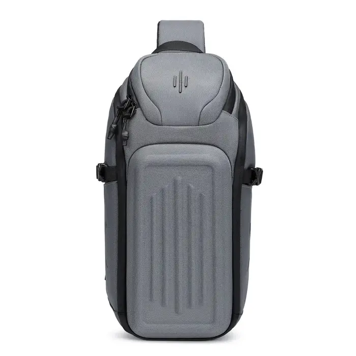 OZUKO-sacs de messager pour hommes, sac de poitrine antivol de bonne qualité, sac à bandoulière mult