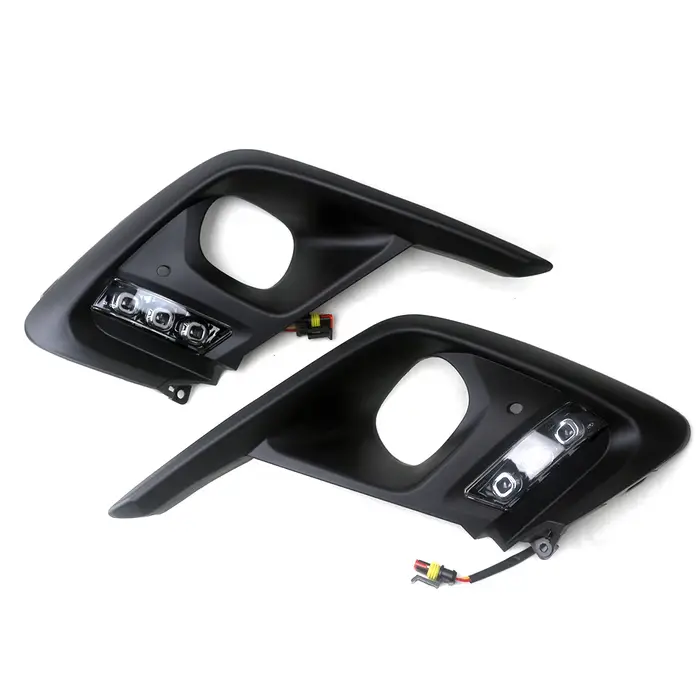 Enquêter de jour LED DRL pour HONDA FIT /JAZZ, feu antibrouillard, lunette et pare-chocs avant, peti