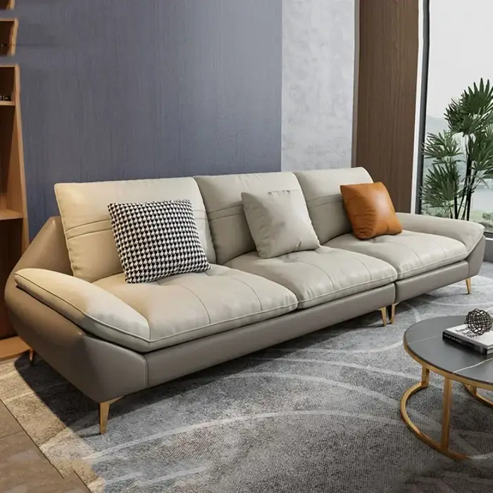 Canapé-lit moderne 3 places en éponge modulaire Xxl, mousse relaxante pour adultes, fauteuil Longue 