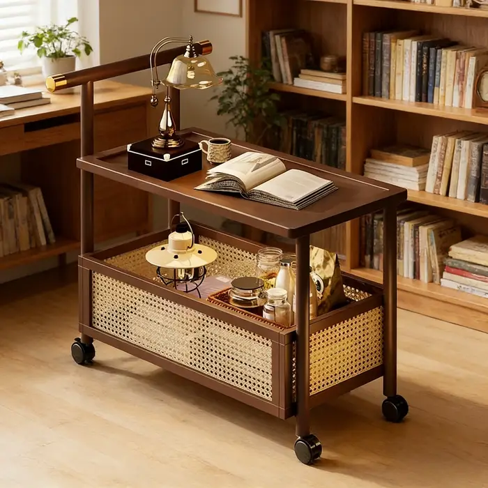 Table d'appoint de canapé Mobile Antique, petite Table à thé, chariot à thé moderne, Table basse de 