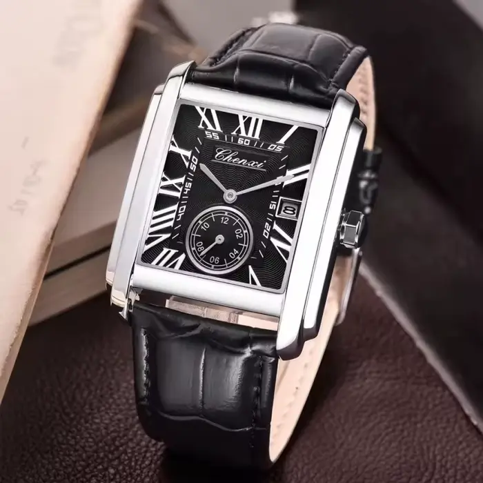 CHENXI 8216 vente chaude Top marque affaires montre pour hommes Quartz militaire calendrier étanche 