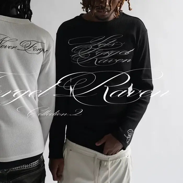 T-Shirt à manches longues imprimé américain rétro foncé Y2K, tenue gothique de rue tendance, haut po