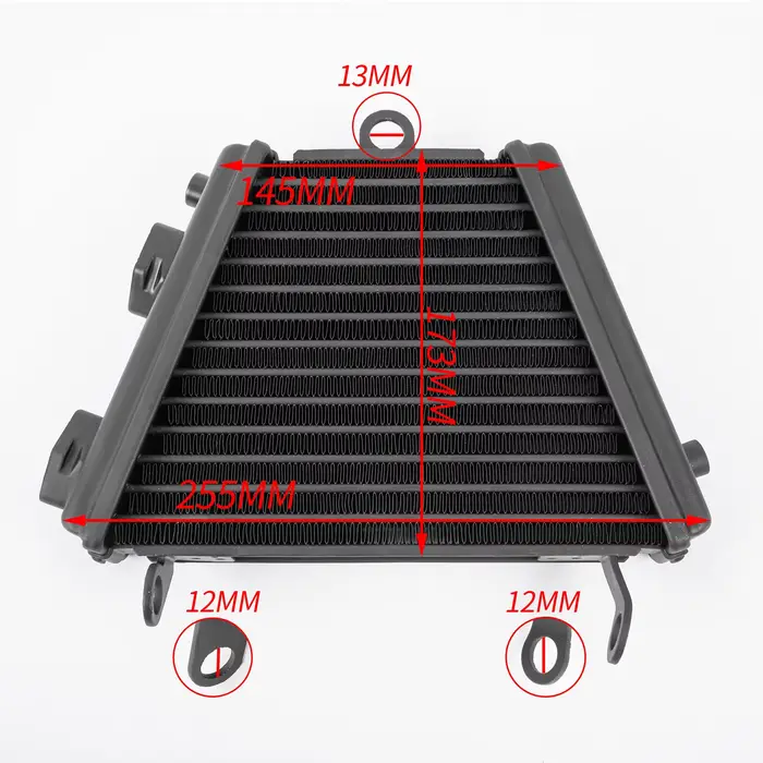 Refroidisseur de radiateur de remplacement pour moto, pour Suzuki GSXR1000 2009 2010 2011 2012 2013 