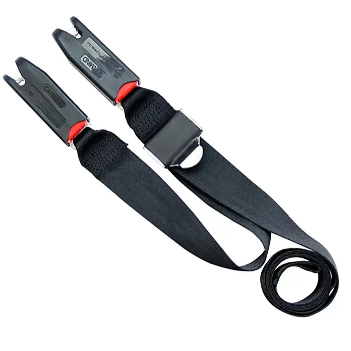 Ceinture de sécurité universelle pour enfants, sangle à 2 points, Interface de verrouillage Isofix, 