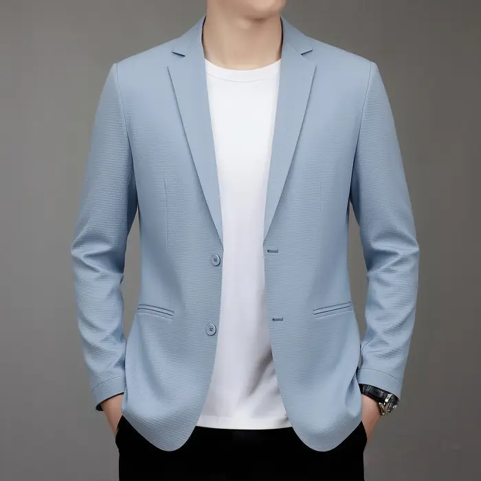 Costume léger de style coréen pour homme, mode printemps-été, décontracté, protection solaire, résis