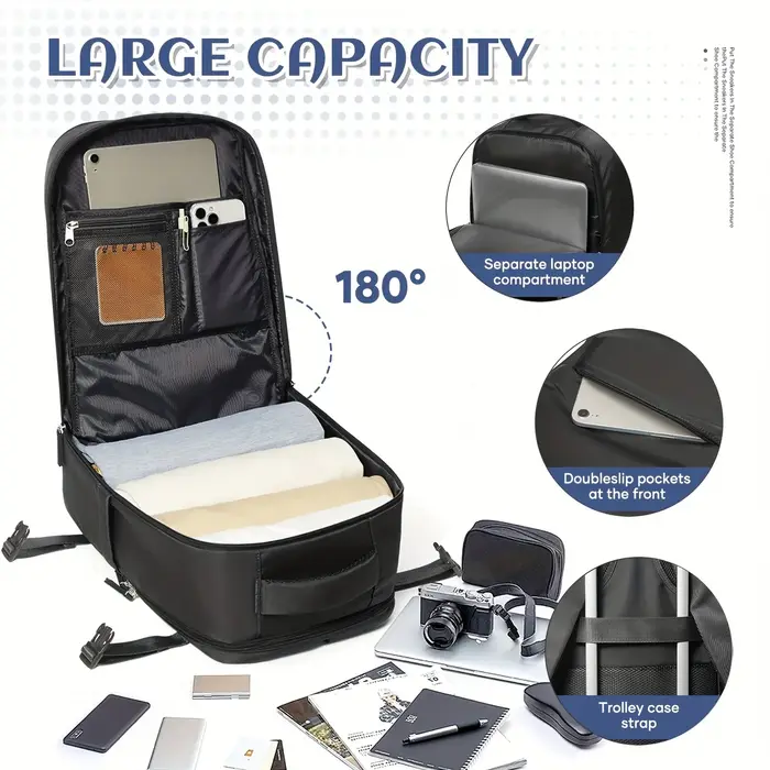 Short Distance Easyjet 45x36x20 voyage sac à dos sac à dos bagage à main antivol cahier sac à dos sa