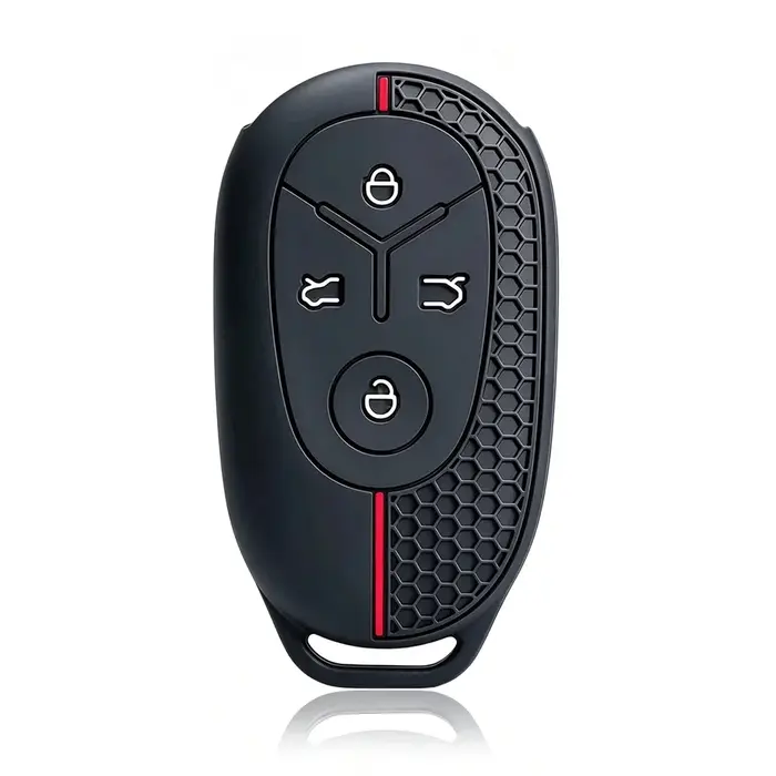 Housse de protection en silicone pour clé de voiture 2026 compatible avec Geely EX2 GEOME EX2 MMEX2 