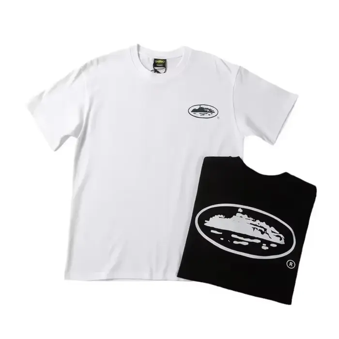 Nouveau T-shirt d'été 2026 à manches courtes imprimé bateau, col rond ample, respirant, demi-manches