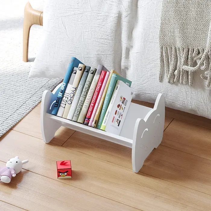 Support de rangement de livres multifonctionnel pour enfants, finition de la maison, manuels de lect