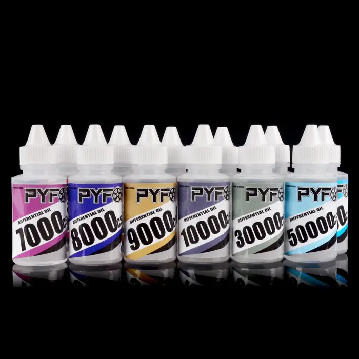 PYFORE huile différentielle 60ml 1000CS 2000CS 3000CS 5000CS 6000CS 8000CS 9000CS 10000CS pour modèl