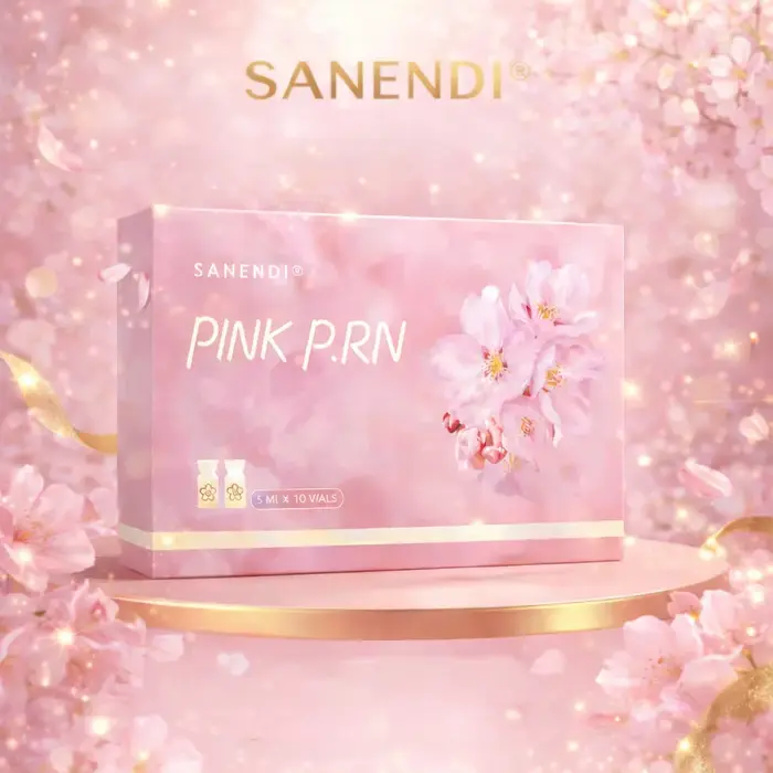 Sanendi Pink PDRN Serum Cocktail Soin Visage Essence Liquide Solution Lissante Soin Coréen pour la P