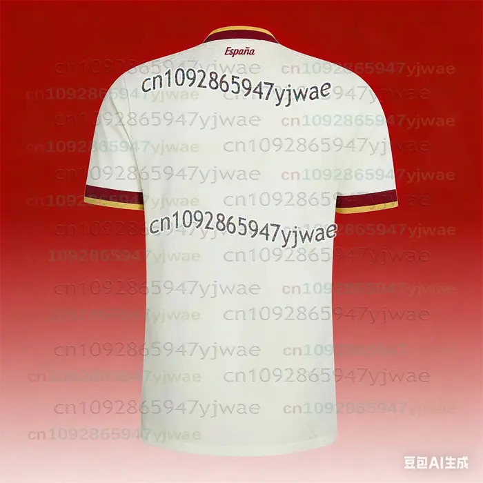 Nouveau Maillot de Football Espagnol Été 2026 – T-shirt Décontracté Sportif pour Hommes et Femmes To