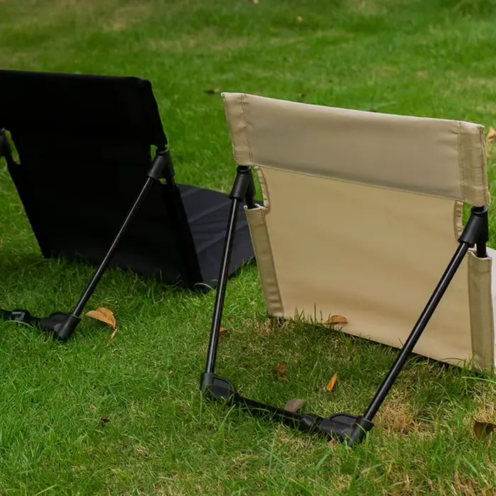 Chaise de dossier pliante de Camping, sièges de stade respirants, support en alliage d'aluminium, ch