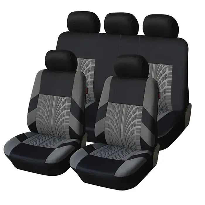 Ensemble de housses de siège de voiture respirantes, coussin de siège, protection complète, ajustement universel, pour tous les jours et occasions spéciales