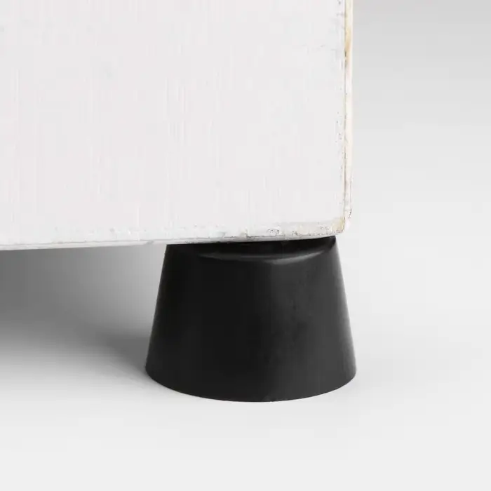 Pieds de meubles antidérapants, 10 pièces, haut-parleur noir, boîte de Table de lit, coussinet de ch