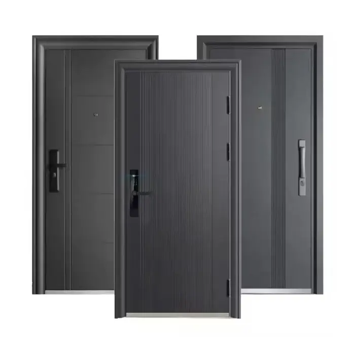 Porte en acier moderne et robuste pour sécurité et élégance maison occasion spéciale