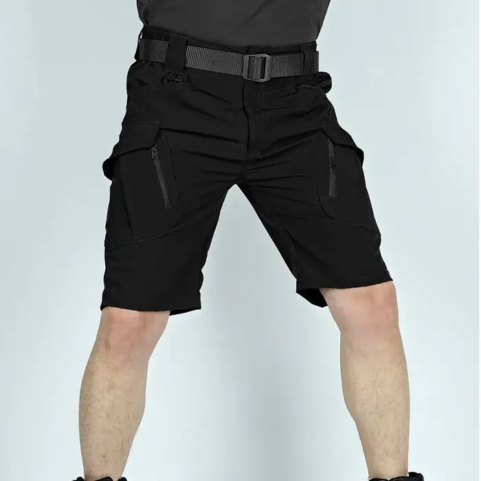 Short Cargo d'été pour hommes, pantalon court tactique à séchage rapide, multi-poches, pour la chass