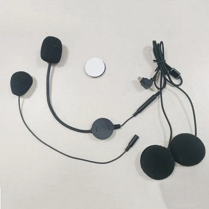 Accessoires de haut-parleur pour écouteurs de Type C, double Microphone pour Teleheer V6 plus T6 XIN
