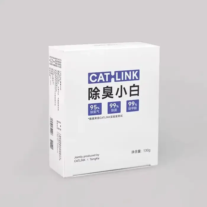 Accessoires CATLINK Gel de désodorisation spécial désodorisation petit blanc adapté au petit bac à l