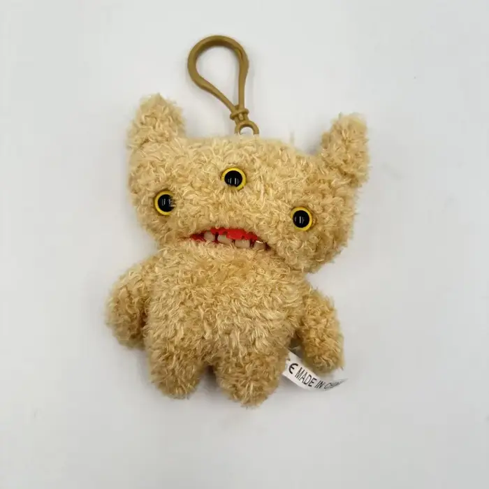 Jouets en peluche Porte-clés Kawaii Monstres Lapins Mignons Peluches en peluche Pendentifs Cadeaux E
