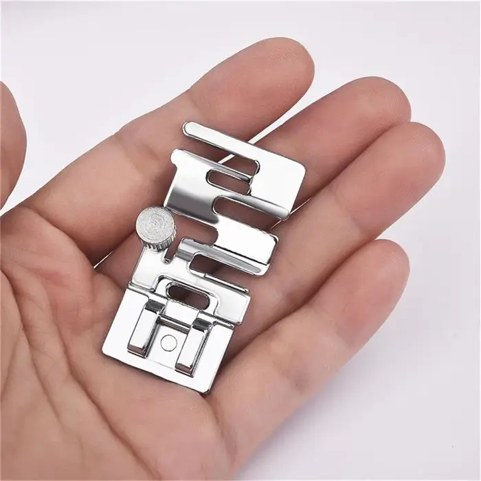 Pièces de machine à coudre intermédiaires, pied-de-biche, ourlet roulé, pieds, bande de rette élasti