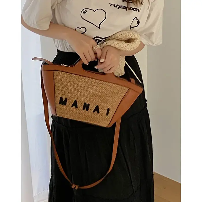 Sac messager classique populaire pour femmes, sac en cuir élégant de luxe haut de gamme, design vint