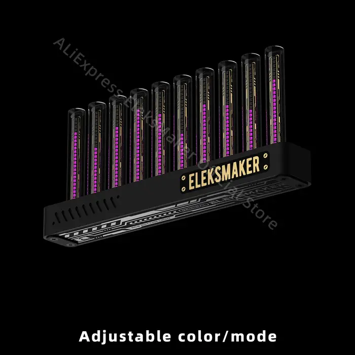 EleksMaker |   T10 T10 | Tube lumineux rétro électronique, spectromètre de musique, capteur de nivea