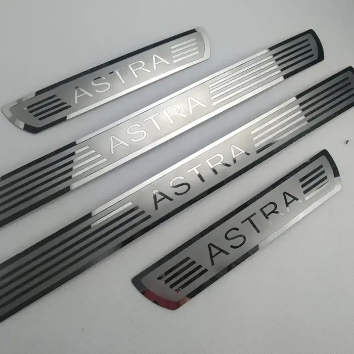 Autocollant de voiture pour Opel Vauxhall Astra, accessoires de protection de seuil de porte, plaque