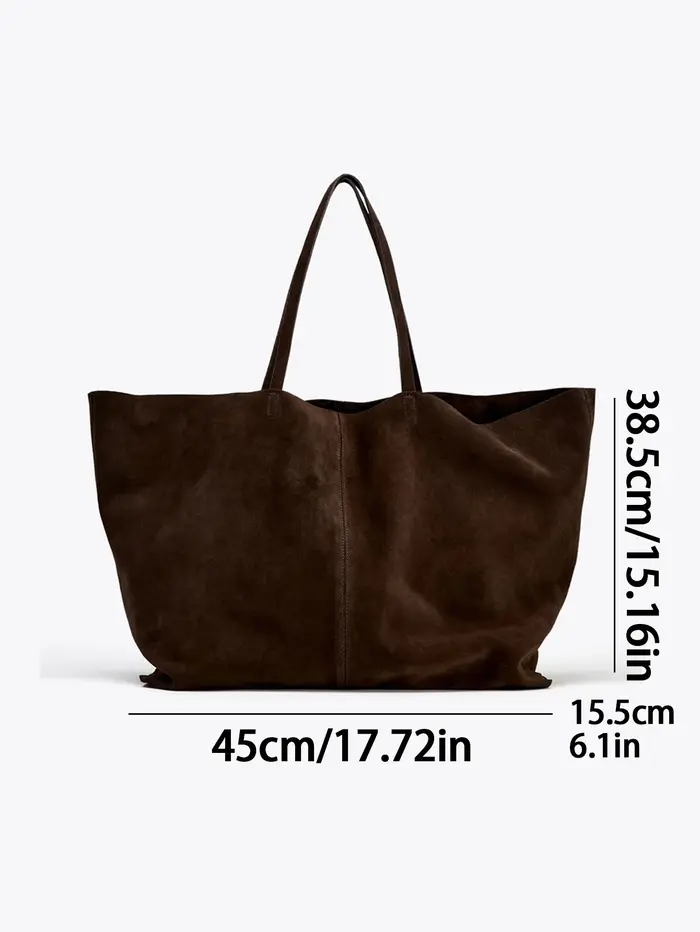 Sac à bandoulière simple pour femme, sac à main en peau de vache, sac de shopping de très grande cap