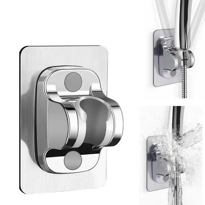 Support de douche réglable avec coussin de siège suspendu pour une expérience de douche relaxante et sans éclaboussures pour salle de bains élégante