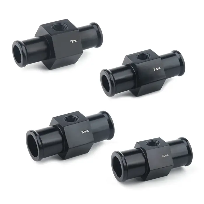 Adaptateur de tuyau Npt 1/8, capteur de température de l'eau, jauge de température de l'eau noire, t