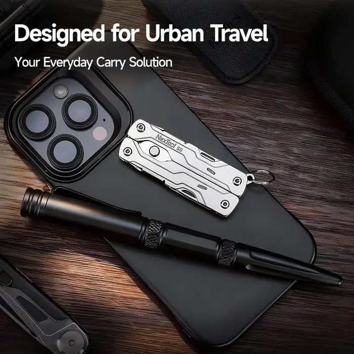 NexTool 8 en 1, mini ciseaux marin S0, micro-outils, tournevis, ciseaux, outils EDC, outils portable