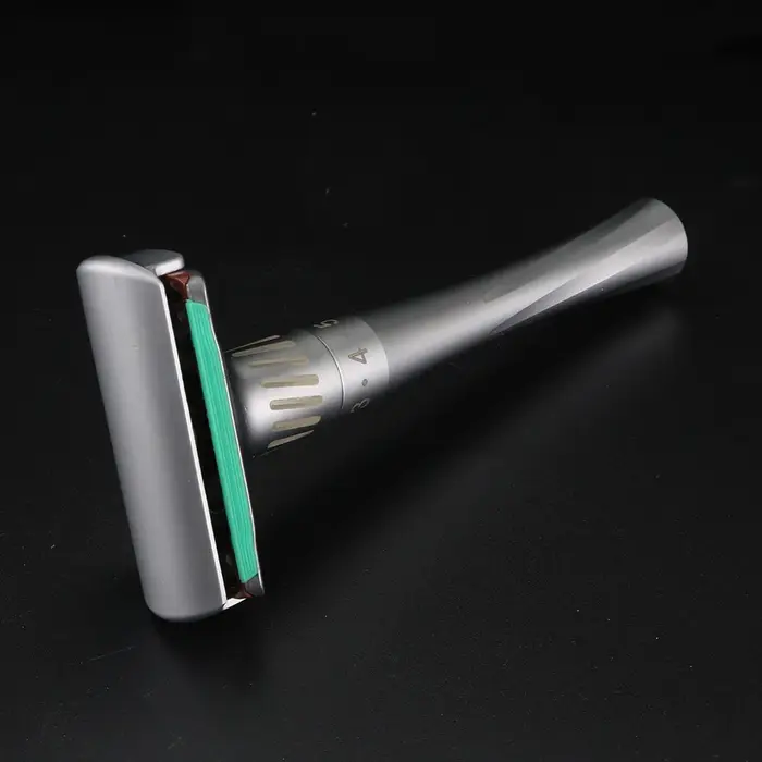 XUANFENG-Rasoir à lame double face en alliage de zinc pour homme, couteau à main traditionnel, boîte