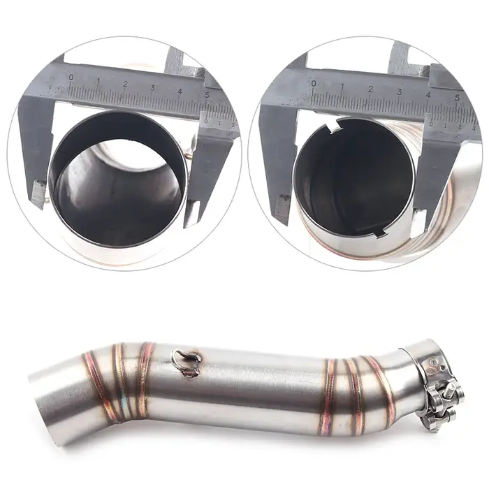 Connecteur de tuyau central de Contact d'échappement de moto CBR 500 300, pour silencieux HONDA CBR5