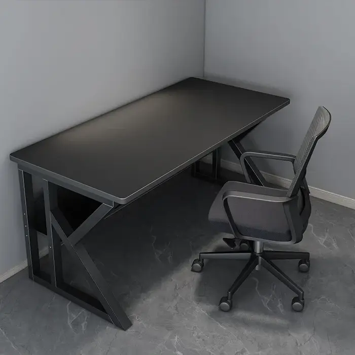 Chambre travail bureau bureaux organisateur dessin moderne jeu ordinateur bureaux étudiant en Stock 