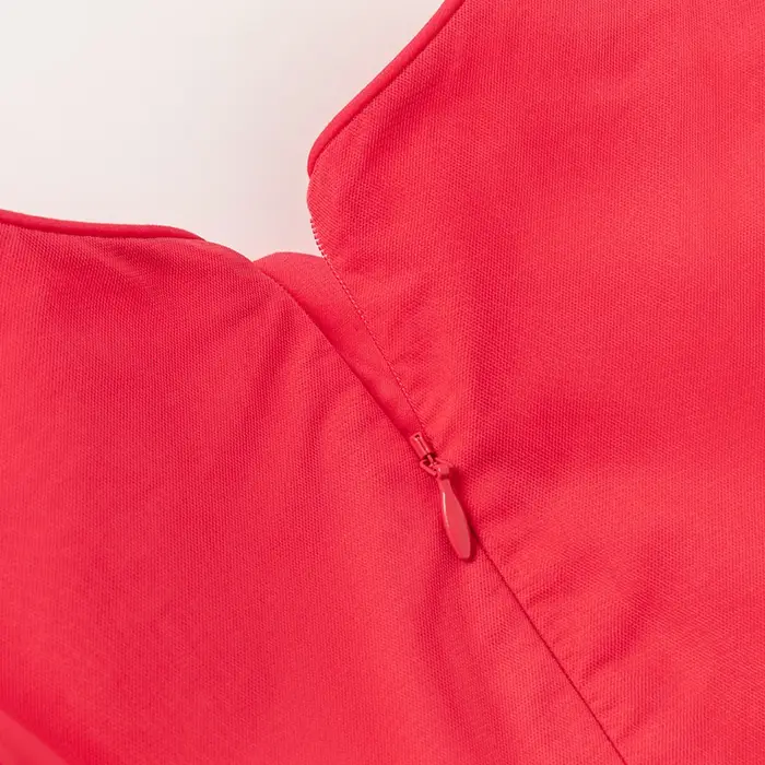 Dave Bella robe de princesse fille 2025 nouvel été enfants bébé sans manches maille rouge Noble mign