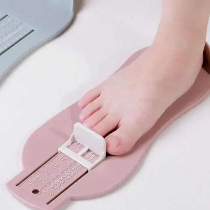 Règle de pied pour bébé, dispositif de mesure de la longueur du pied pour enfants, calculatrice de c
