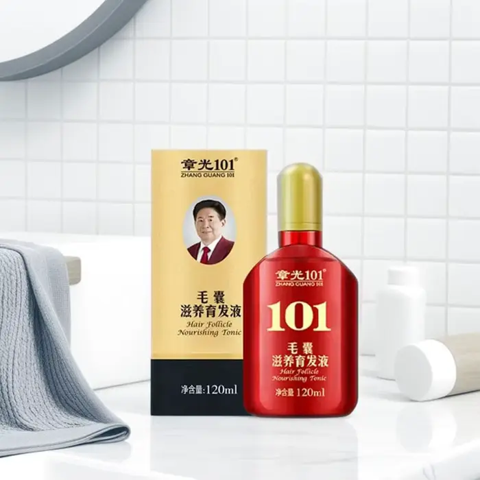 Sérum capillaire Zhangguang 101 120ml, puissant traitement capillaire à base de médecine chinoise, e